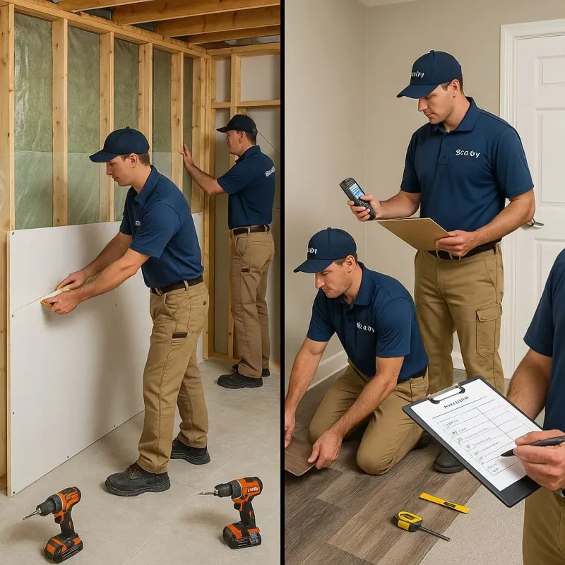 Repairs and Reconstruction process in Lake Zurich, IL